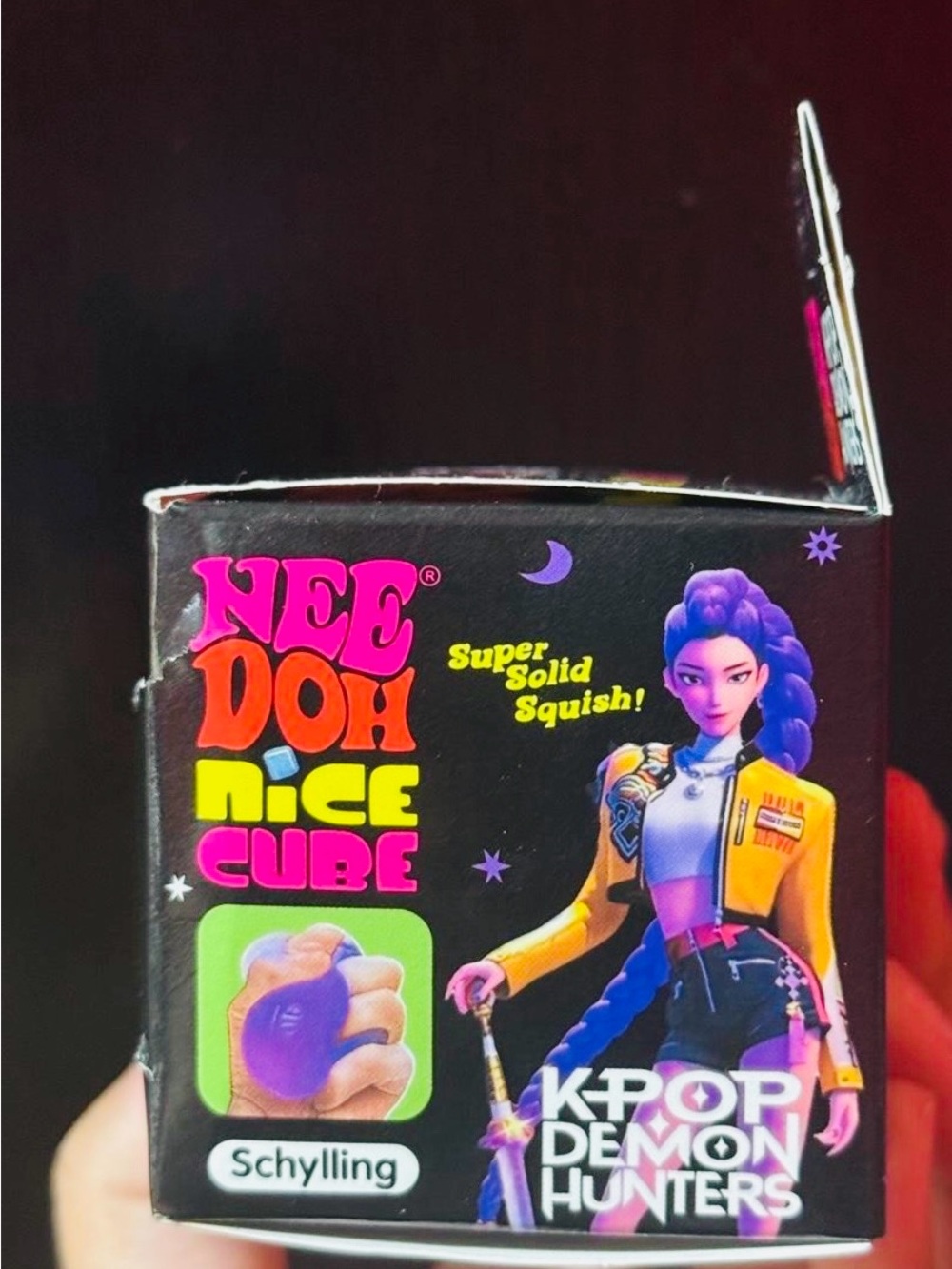 k-Pop Nice Cube Kids Squishy - Purple